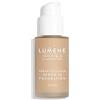 LUMENE Invisible Illumination Tinted Serum Foundation SPF30 with Vegan Collagen Serum & Hyaluronic Acid, Shade 4, 30 ml