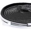YANKUIRUI 10m Guarnizione Spazzola, 9 mm (L) x 9 mm (S) Guarnizione a Spazzola Autoadesiva, Antipolvere, Antivento, Paraspifferi Spazzola Per Porte, Riduzione del Rumore, Finestre, Armadi, Nero