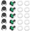 YIXISI 10 Pezzi Aeratore Rubinetto M22, Rompigetto Filtro Filettatura Femmina, Rompigetto Rubinetto Aeratore con 10 Guarnizioni, per Cucina e Bagno Rubinetti