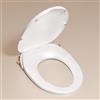 TUSHY Oasis - Sedile per bidet ad acqua calda non elettrico (allungato), doppio ugello autopulente, temperatura e pressione regolabili, installazione fai da te in 10 minuti, coperchio con chiusura