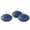 Cereria Di Giorgio - 20 Candele Galleggianti - Diametro 4.5 cm Altezza 2.7 cm - Colore Blu dusk - Durata 4 ore