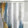 Americanflat PI Creative Art - Tenda da doccia astratta, 100% poliestere, con 12 ganci, per bagno, 180 x 188 cm