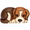 THUN Mini beagle Bigo in ceramica - Ceramica - 5,4x4,2x3,9 cm