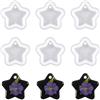 Nifocc 6 stampi a Forma di Stella in Resina epossidica, a Cinque Punte, in Silicone, a Forma di Stella, per Gioielli Fai da Te