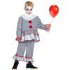 WILBERS & WILBERS - Costume da clown di Halloween per bambini