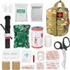 Mineup Sopravvivenza di Emergenza Kit, 54 Trauma First Aid Kit, Kit di Sopravvivenza di Emergenza, kit primo soccorso auto, Borsa impermeabile per la farmacia da viaggio, per casa, auto, campeggio