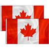 Dreamark 2 bandiere Canada | Bandiera Canada | Resistente alle intemperie | Bandiera Canada | Bandiera Canada | 90 x 150 cm | Colori vivaci | Alta qualità