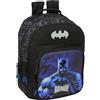 safta BATMAN - Zaino scuola per bambini, ideale per bambini di diverse età, comodo e versatile, qualità e resistenza, 32 x 15 x 42 cm