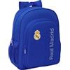 safta Real Madrid, zaino scuola per bambini, adattabile a carrozzina, ideale per bambini in età scolastica, comodo e versatile, qualità e resistenza, 32 x 12 x 38 cm