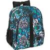 safta GRAFFITI GO - Zaino scuola bambino, zaino per bambini, adattabile al carrello, ideale per bambini in età scolare, comodo e versatile, qualità e resistenza, 32 x 12 x 38 cm