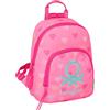safta BENETTON HEART - Mini zaino per uso quotidiano, ideale per bambini di diverse età, comodo e versatile, qualità e resistenza, 25 x 13 x 30 cm
