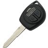 BROVACS Custodia di Ricambio per Chiave Compatibile con SUZUKI SX4 Swift, Custodia per Telecomando con 2 Tasti per Ingresso Senza Chiave PG105N