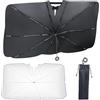 Airminti Parasole Auto ad Ombrello per Parabrezza Interno, Pieghevole, Protezione UV, Universale per Auto, SUV, Van e Camion