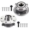 DOCAS 2x Kit Cuscinetto per Ruota, kit di cuscinetti per ruota anteriore sinistro destro 1T0498621 compatible per Audi A1 8X A3 Q3 VW Golf Passat 357 365 3C5 Touran