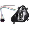YUCKMZ Pannello Fanale Posteriore Base con Spina Posteriore Sinistro Compatibile con BMW Serie 3 320i 328i F30 2013-2015 63217313043