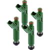 A ABSOPRO 4pz 195500-3660 23209-22040 Auto Carburante Iniettore Ugello per per Toyota