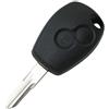 BROVACS - Alloggiamento di ricambio per chiave compatibile con Renault Clio, Dacia Logan, Sandero, telecomando con ingresso senza chiave a 2 pulsanti, custodia PG350B