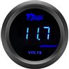 ETOPARS Universale Auto Tensione Manometro 2 Pollici 52mm Voltmetro Misuratore Digitale Volt Indicatore Calibro Blu Luce Tester Volt Strumenti Lente Tinta Fumo