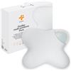 Inphysio® - Cuscino cervicale ergonomico - Cuscino in Memory Foam - Cuscino refrigerante in gel - Cuscino ortopedico multiposizione - Cuscino bifacciale, 53x43x12 cm - Bianco