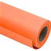 RUSPEPA Rotolo Di Carta Kraft - 44,5 Cm X 10 M - Carta Riciclabile Perfetta Per Avvolgimento, Artigianato, Imballaggio, Rivestimento Per Pavimenti, Pagliolo, Pacco, Runner, Arancione