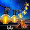 JEKEMORYE Catena Luminosa Esterno Luci Giardino - 20M Luci da Esterno Lampadine LED | Impermeabile, Filo Illuminazione Gazebo Terrazzo Luminose Lucine Esterni Lampade Balcone Fili Fila Luminarie Outdoor light