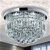 SM Saint Mossi Saint Mossi Moderno Cristallo Pioggia lampadario LED lampadario a soffitto lampada a sospensione della luce per il bagno della sala da pranzo soggiorno 9 E14 lampadine H28cm x L50cm