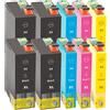 TonerPartner Confezione multipla compatibile con Epson 34 XL include 10 cartucce d'inchiostro