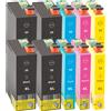 TonerPartner Confezione multipla Compatibile con le cartucce Epson 35 XL contiene 10 cartucce d'inchiostro