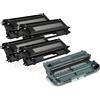 TonerPartner Multipack compatibile con Brother TN-2320 / DR-2300 1x tamburo di imaging / 4x cartuccia di toner