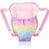 Heyu-Lotus Marsupio per bambole, per bambini, con regolabile, per bambole, per bambine