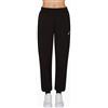 Armani Exchange Tuta da Donna con Logo Laterale, Nero, M