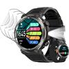 CUFEREDU 6 pcs Pellicola idrogel per Blackview Smartwatch, W50 1.39 Smartwatch Soft TPU Pellicola in gel Protezione dello schermo Autoguarigione, Installazione facile, Sensibile al tocco