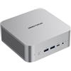 MINISFORUM M1 Pro-285H Mini PC, Intel Core Ultra 9 285H (16 core/16 thread, fino a 5,4GHz), 32GB DDR5, SSD PCIe 4.0 da 1TB, USB4, RAID, OCuLink, Wi-Fi 7, BT 5.4, Display 4K Quad