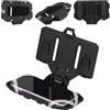 Gunyoo Gilet tattico porta-piastra con attacchi, supporto universale Molle per telefono da petto, supporto telefono a sgancio rapido, pannello di navigazione pieghevole per schermi da 4,7 a 6,7