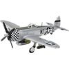 Tamiya 25214 P-47D Thunderbolt Bubbletop w/1/4 Ton 4x4 Veicolo Set 1:48 Model Kit