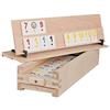 WOODTASTIC Gioco di Rummy in Legno: Un gioco da Tavolo di alta Qualità Realizzato in Legno Massiccio di Faggio