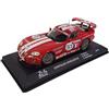 OPO 10 - Auto in Miniatura in Scala 1/43 24 Ore di Le Mans Compatibile con Chrysler Viper GTS-R (2000) - ALA073