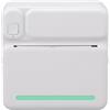 Lazmin112 Stampante Termica Portatile, Mini Stampante Tascabile Bluetooth Compatibile con IOS e Android, Piccola Stampante Termica 200 DPI per Viaggi, Uffici, Auto, Casa (GREEN)