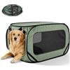 Ruioomeep Scatola per animali pieghevole per cani e gatto, trasportino pieghevole per cani, borsa per gatti, 94 x 53 x 53 cm, trasportino per cani per auto a doppia porta, scatole per il trasporto di cani in