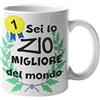 Colorfamily tazza mug zio - idea regalo zio - sei il migliore del mondo