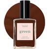 Manucurist - Green Smalto Unghie Chestnut - Smalto Marrone classico 9-Free - Smalto per Unghie Vegano e di Origine Biologica (80%) - Manicure Professionale - 15ml - Nail Polish