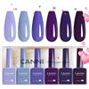 CANNI Smalto Semipermanente per Unghie 6 Colori Gel Nail Polish Soak Off UV LED per la manicure e la progettazione delle unghie 9ml C2331