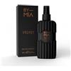 BY MIA Eau de Cologne Velvet Bloom 240 ml - Profumo di velluto ambrato | Colonia dopobarba da uomo | ambra calda, morbide note floreali e cipriate