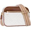 Toptime Borsa a tracolla da donna, in pelle PU, con tracolla larga regolabile, alla moda, borsa per fotocamera da donna, piccola borsa a tracolla con tasche multiple per viaggi, shopping, lavoro, uso