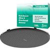 hansgrohe Raindance Alive S - Soffione doccia, Doccia a pioggia (300 mm) con1 getto (PowderRain) per montaggio a parete/soffitto, con funzione anticalcare, cromo, 24520000