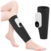 Jileson Massaggiatore per Gambe Senza Fili con Calore e Compressione Massaggiatore per Polpacci con 3 Modalità 3 Intensità per Circolazione Sanguigna Rilassamento Muscolare (1 pezzo)