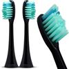 Silodent Testine di ricambio nere | Compatibili con Sonicare, antisettiche