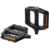 BBB Cycling - Pedali piatti in alluminio per MTB e MTB elettriche. Asse 9/16. Colore Nero - Modello TrailRide BPD-35