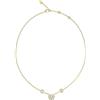 GUESS Collana da donna Guess SHINING WINTER, taglia unica, acciaio inossidabile, cristallo, talla unica, Acciaio inossidabile, Cristallo