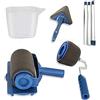 XPAPOV Set di 6 rulli colorati con misurino, rullo per bordi e linee angolari, senza cuciture, per ufficio, casa, scuola, soffitto